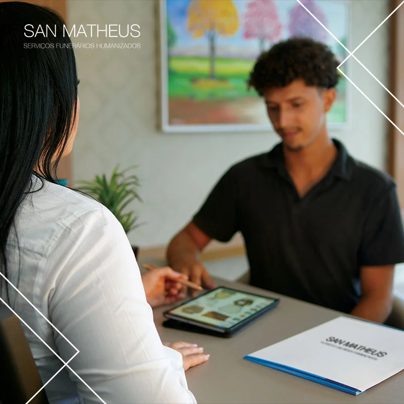 Serviço de sepultamento particular